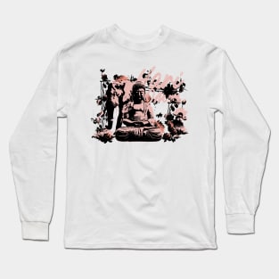 Hari Om Buddha Elephant Long Sleeve T-Shirt